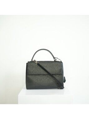 Louis Vuitton Black Epi Leather Clunny BB Handle Bag